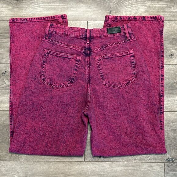 A&F Social Tourist Ultra High Rise Baggy‎ Stretch Pink Jeans Size 28 - Picture 3 of 11